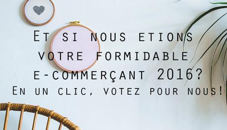E-commerçant 2016 : votez pour La p'tite Manufacture