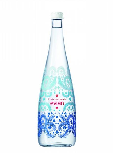 Evian x Christian Lacroix blue