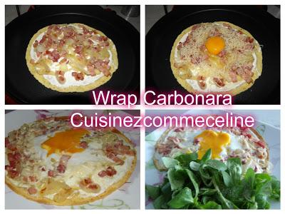 Wrap carbonara Wrap carbonara