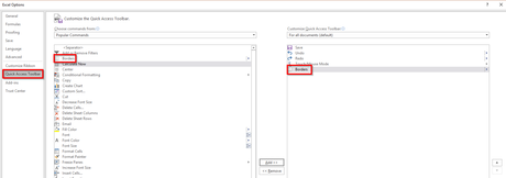Excel: Gagnez du temps grâce à la touche ALT Barre d'accès rapide