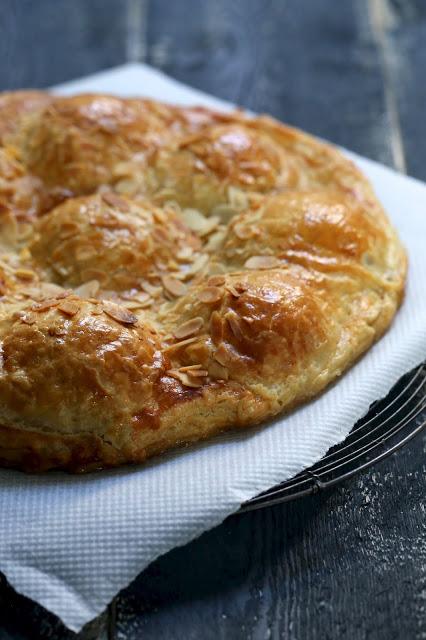 pie ,pommes , pâte feuilletée