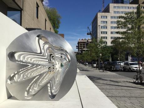 Art public au centre-ville de Montréal