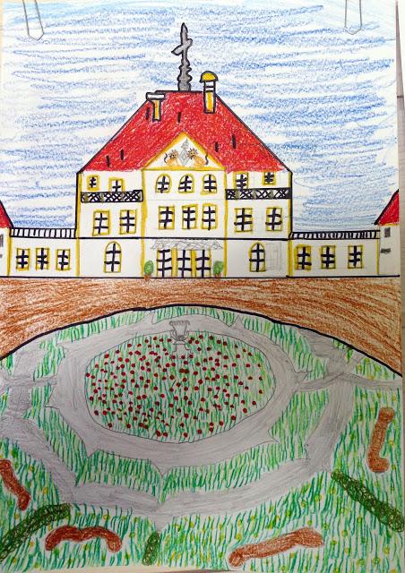 Le château de Fürstenried, son parc et ses dessins d´enfants