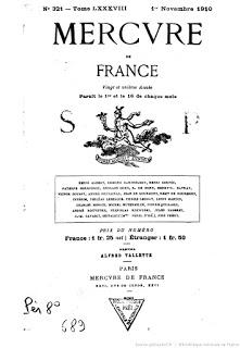 Joseph Kainz et Louis II de Bavière: extrait d´un article de Stanislas Rzewuski dans le Mercure de France (01.11.1910)