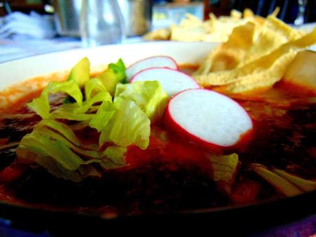 Soupe pozole végétale Soupe pozole végétale