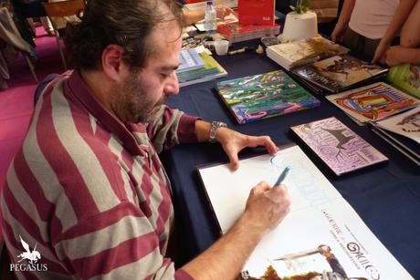 Vhenin et Tarek au salon du livre de Juvardeil p1440653