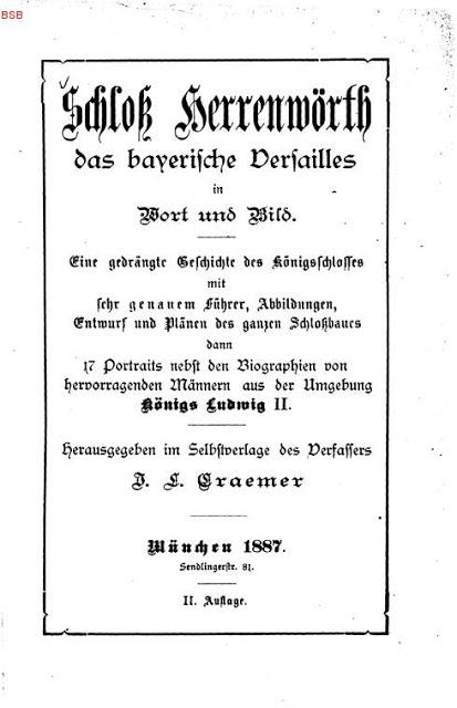 Un dimanche à Herrenchiemsee en août 1887