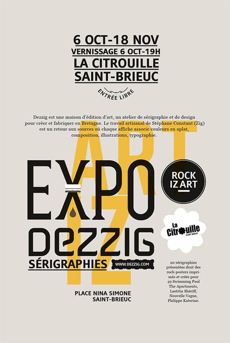 Expo de sĂŠrigraphies Dezzig - Saint-Brieuc