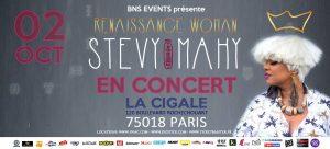 stevy-mahy -affiche live -Cigale Paris