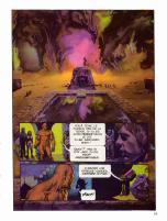 Planche intérieure de la première édition française du comics Le Voyage fantastique à Nulle Part