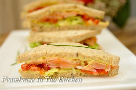 Club Sandwich Saumon Concombre Club Sandwich Saumon Concombre