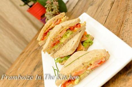 Club Sandwich Saumon Concombre Club Sandwich Saumon Concombre