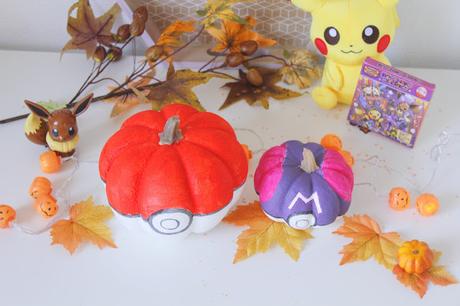 DIY : Pokeball Pumpkin ! ♥