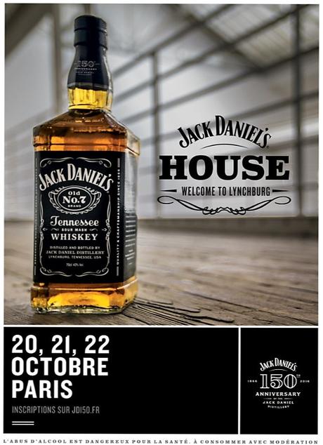 Whisky Jack Daniel's House gagnez vos places pour la soirée anniversaire 