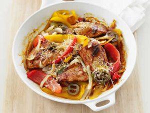 Porc aux poivrons au cookeo Porc aux poivrons au cookeo