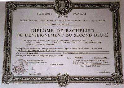 Le BAC Français a 200 ans