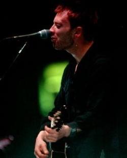 Tom York, chanteur de Radiohead