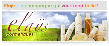 ELAYS Cosmétiques : Le Champagne qui vous rend belle !