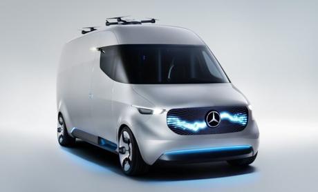 Vision Van : les fourgons de livraison de Mercedes-Benz équipés de drone