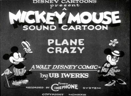 « Plane Crazy » – Le premier dessin animé de Mickey Mouse