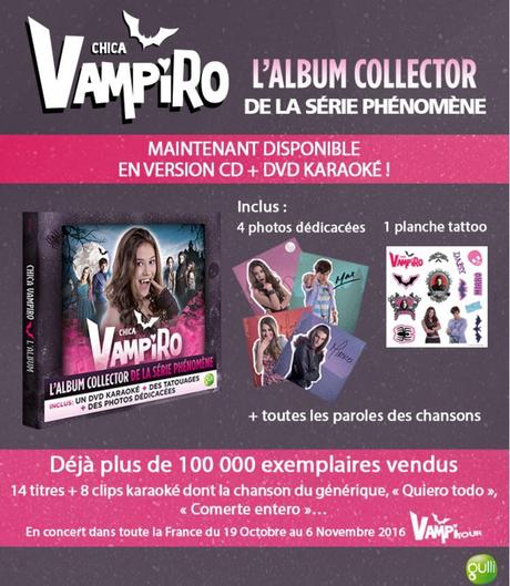 Chica Vampiro - L’album collector de la série phénomène est disponible ! Vampi Tour 2, 20 concerts en France et un Zénith de Paris le 2 novembre.