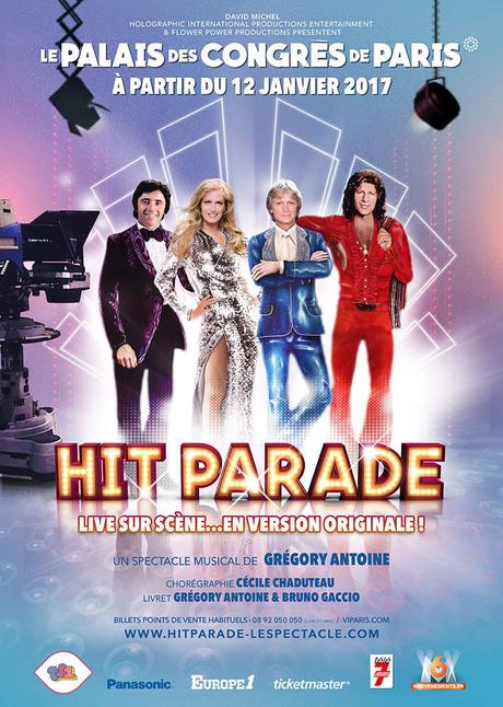 Hit Parade : une expérience jamais vue au monde ! Claude François, Dalida, Sacha Distel et Mike Brant sur scène !