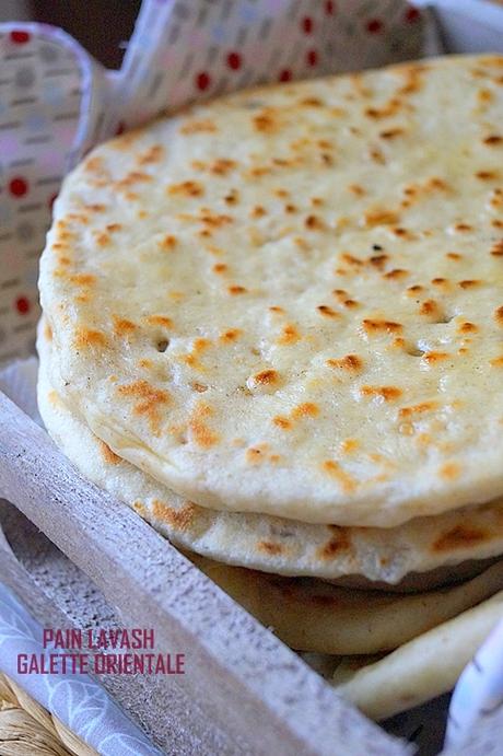 Pain lavash (galette orientale) Pain lavash galette orientale