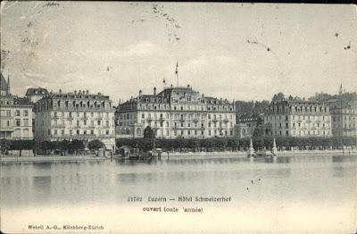 Le séjour de Richard Wagner à l'hôtel Schweizerhof de Lucerne en 1859