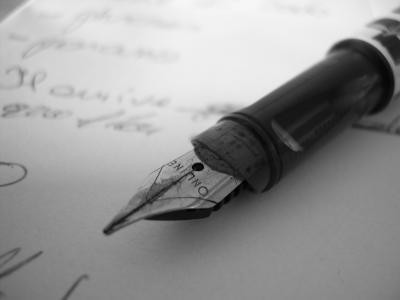 ecrire lettre courrier stylo