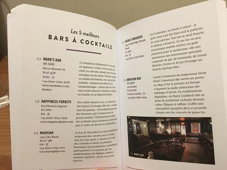 5 bars cocktails