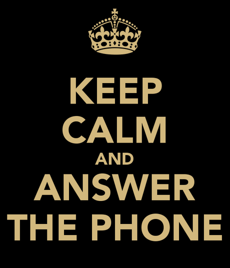 Comment gérer une conversation téléphonique en anglais ? Source : http://www.keepcalm-o-matic.co.uk/