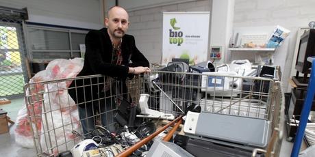 Alexandre Derive, directeur de l’éco-réseau Biotop qui aide les entreprises à recycler leurs déchets industriels