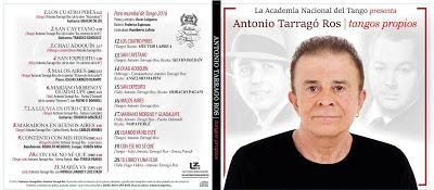 Antonio Tarragó Ros se lance dans le tango [Disques & Livres]