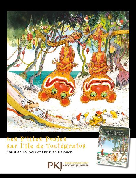 Les P’tites Poules sur l’île de Toutégratos de C. Jolibois et C. Heinrich