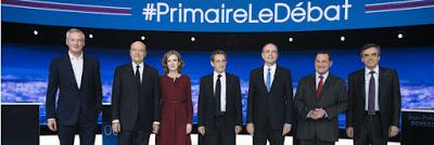 Le premier débat primaire français