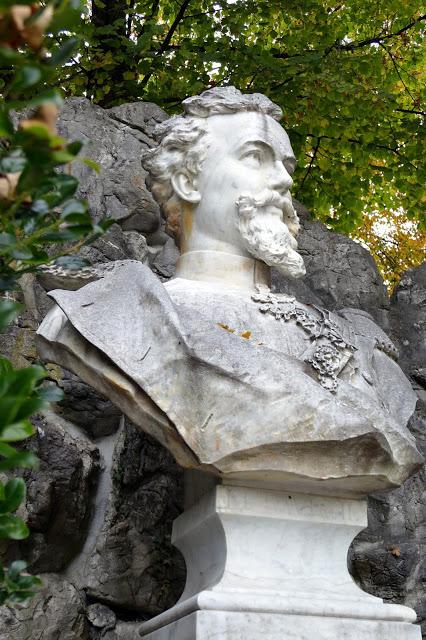 Le monument au Roi Louis II de Bavière à Murnau