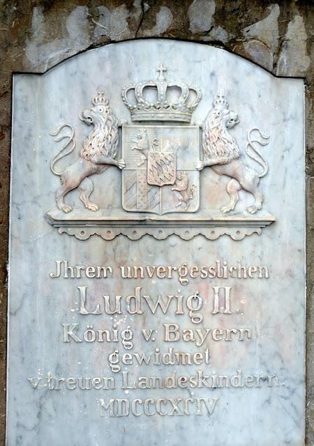 Le monument au Roi Louis II de Bavière à Murnau