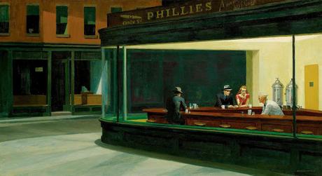 Edward Hopper, Les Noctambules (Nighthawks), 1942. Edward Hopper, Les Noctambules (Nighthawks), 1942.