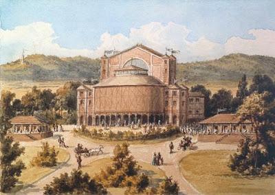 Bayreuth dans les aquarelles de Susanne Schinkel(vers 1876)