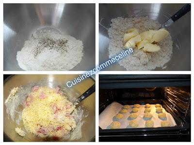 Cookies Emmental Jambon Cookies Emmental Jambon