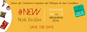 noel-en-wax avec Ayokah du 1 au 15 dec. 2016, à Toulouse