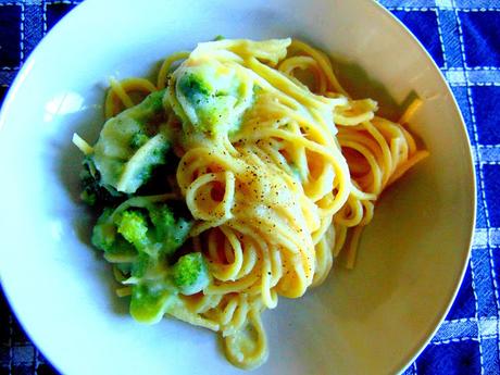 Pâtes avec sauce alfredo au chou-fleur Pâtes avec sauce alfredo au chou-fleur