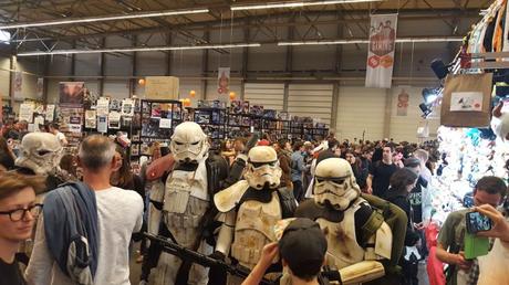 FACTS 2016, de retour à la Comic Con Belge Une bande de Stormtroopers.