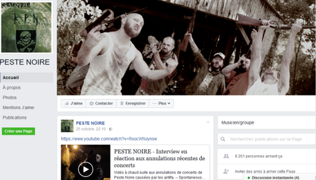 le maire #PS de Saint Martin Terressus autorise un concert nazi #antifas capture