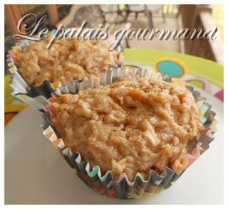 Muffins moelleux pommes-caramel