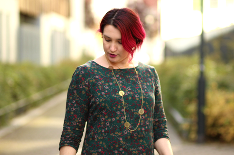 L’imprimé fleuri d’automne blog mode nantes robe fleurie kiabi