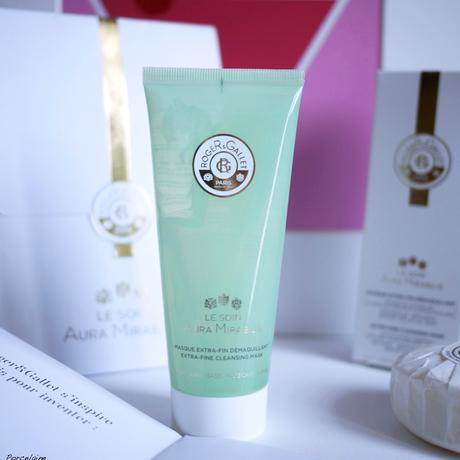 Le masque/démaquillant Aura Mirabilis, de Roger et Gallet Le masque/démaquillant Aura Mirabilis, de Roger et Gallet