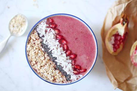 Smoothie bowl pomme-grenade Smoothie bowl pomme-grenade