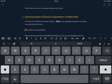 Bear l’éditeur de texte multiplateforme élégant Bear l’éditeur de texte multiplateforme élégant