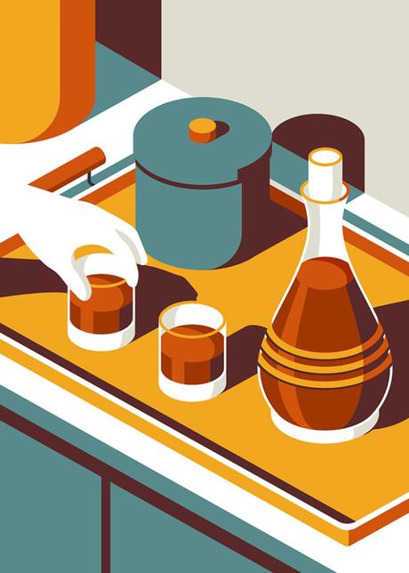 L’illustrateur Jeremy Booth croque le design rétro des années 50 inspirationsgraphiques-illustrateur-jeremy-booth-design-retro-dessin-design-pao-graphique-architecture-03